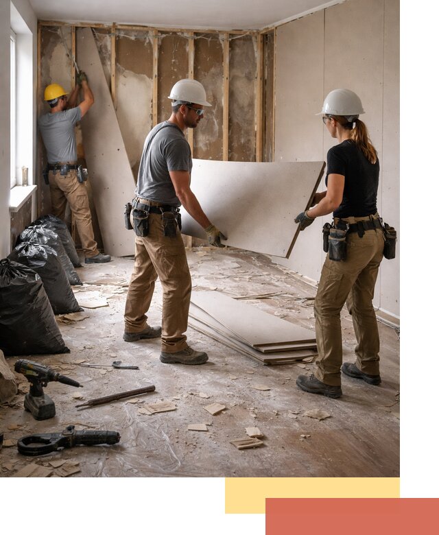 Демонтаж стеновых панелей в Комсомольске-на-Амуре быстро и аккуратно