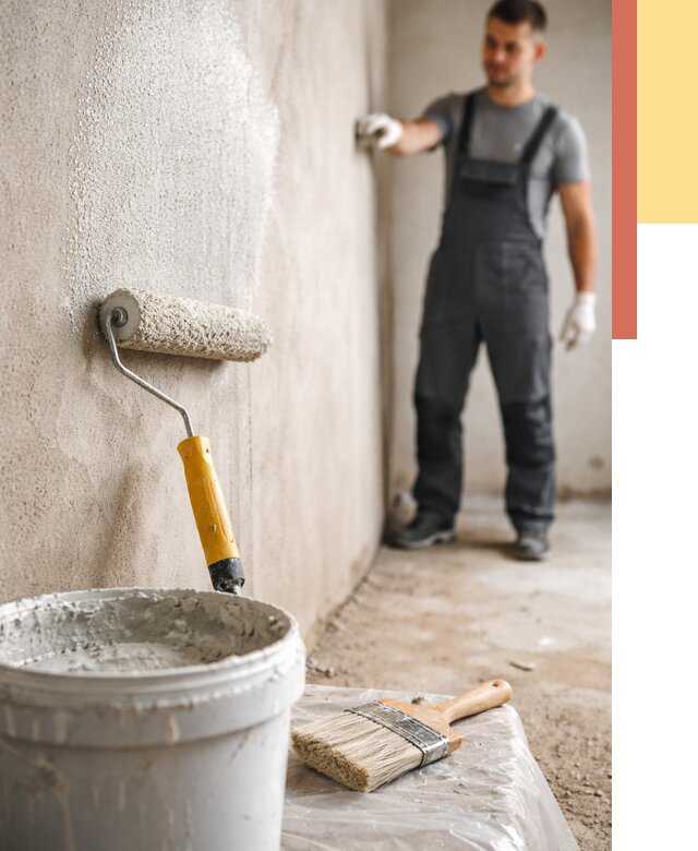 Нанесение бетоноконтакта на стены в Комсомольске-на-Амуре от 4286 руб. быстро и недорого | ОТДЕЛОЧНИК-Кмс