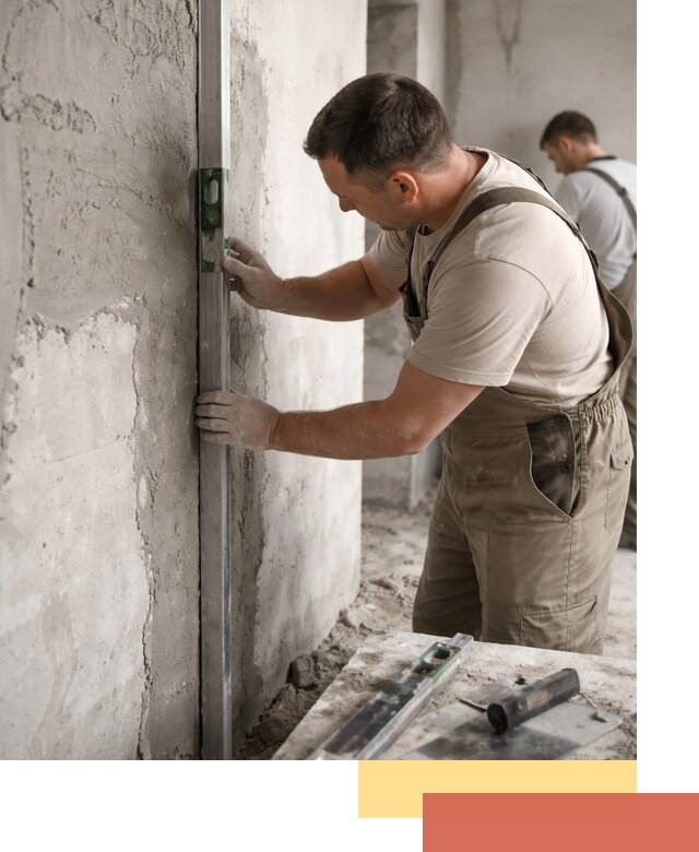 Установка штукатурных маяков в Комсомольске-на-Амуре с гарантией качества