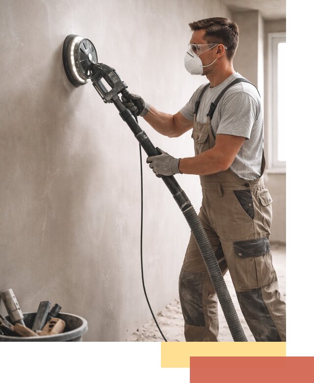 Профессиональная шлифовка стен в Комсомольске-на-Амуре быстро и качественно