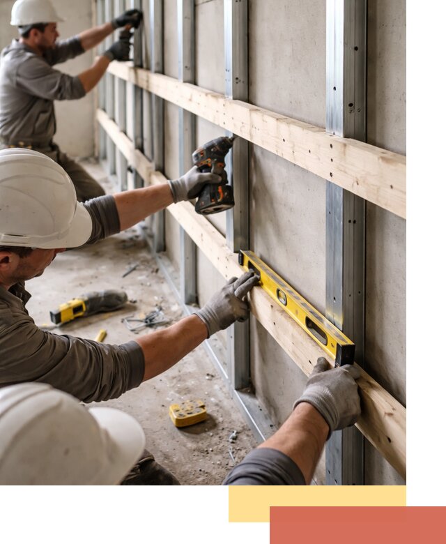 Устройство обрешетки под панели в Комсомольске-на-Амуре