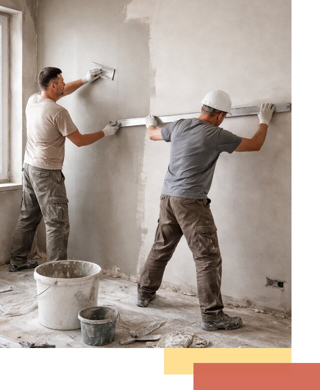 Штукатурка стен под покраску в Комсомольске-на-Амуре качественно и быстро