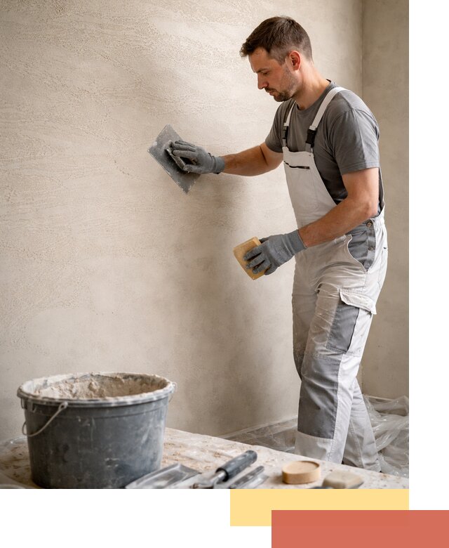 Декоративная штукатурка травертин в Комсомольске-на-Амуре для стен и потолков