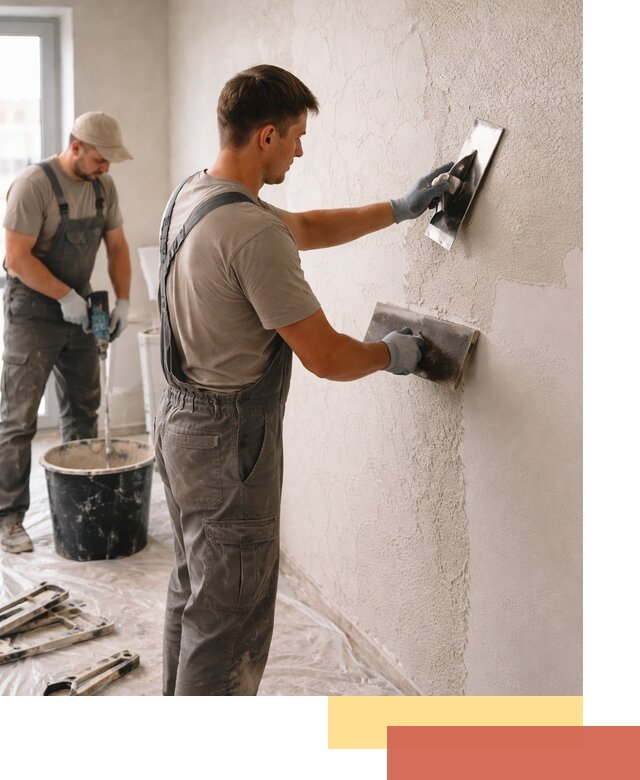 Структурная штукатурка стен в Комсомольске-на-Амуре — качественная отделка поверхностей