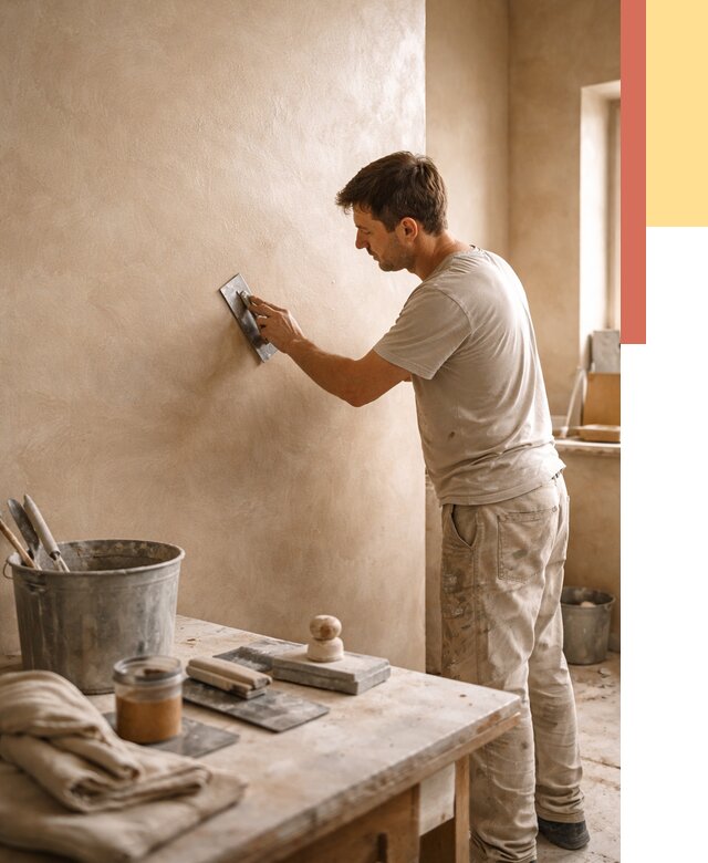 Марокканская штукатурка таделакт в Комсомольске-на-Амуре под ключ от 4286 руб. | ОТДЕЛОЧНИК-Кмс