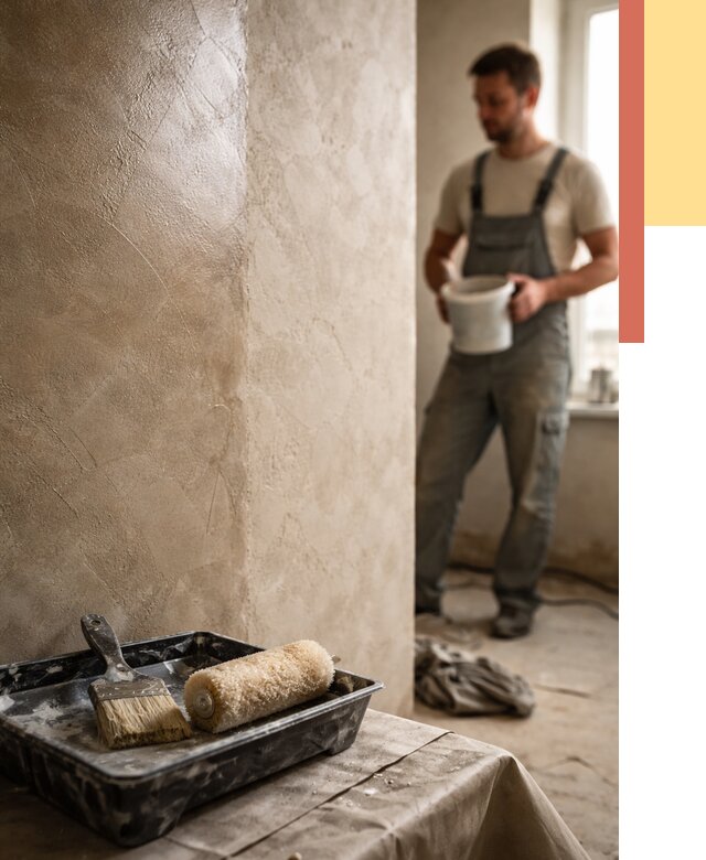 Нанесение воска на штукатурку в Комсомольске-на-Амуре от 3571 руб. | Услуги ОТДЕЛОЧНИК-Кмс