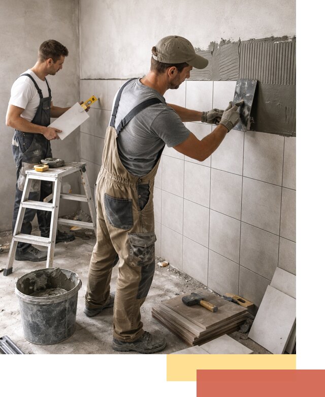 Укладка плитки на стены в Комсомольске-на-Амуре профессионально и надежно