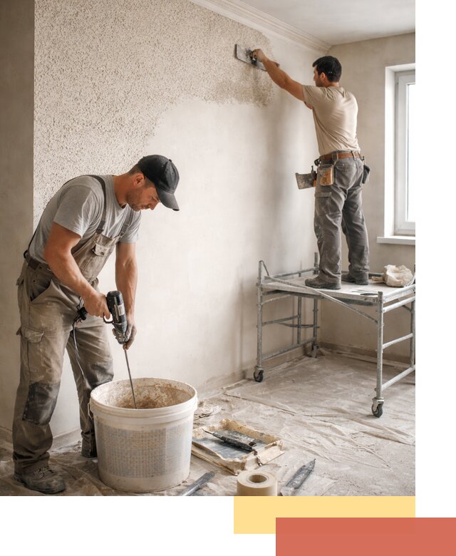 Нанесение жидких обоев под ключ в Комсомольске-на-Амуре с гарантией качества