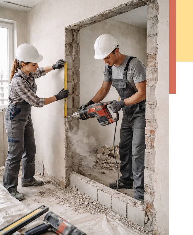 Создание проемов в стенах в Комсомольске-на-Амуре от 6633 руб. — алмазная резка и расширение | ОТДЕЛОЧНИК-Кмс