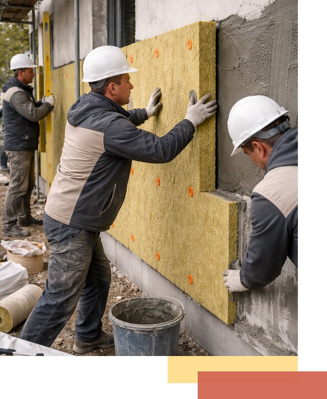 Утепление стен минватой в Комсомольске-на-Амуре — тепло и звукоизоляция