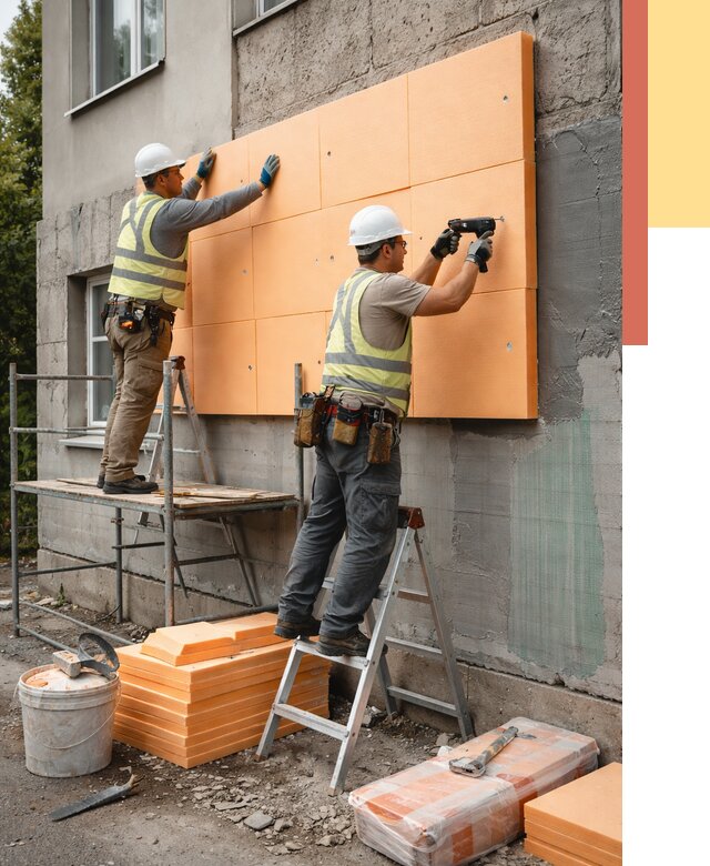 Утепление стен пеноплексом в Комсомольске-на-Амуре от 1888 руб./м2 — быстро и недорого | ОТДЕЛОЧНИК-Кмс