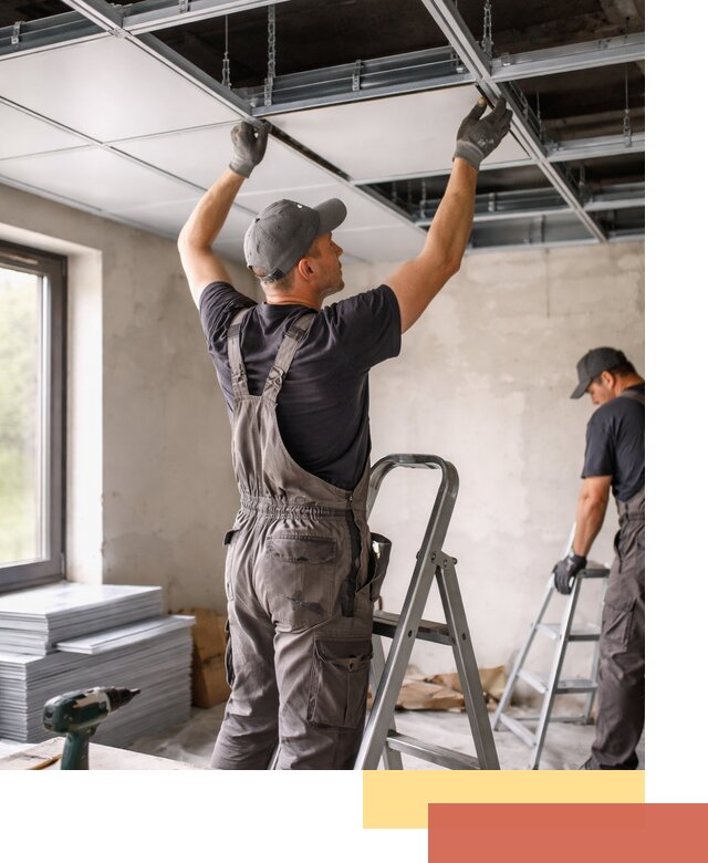 Монтаж кассетного потолка в Комсомольске-на-Амуре качественно и быстро