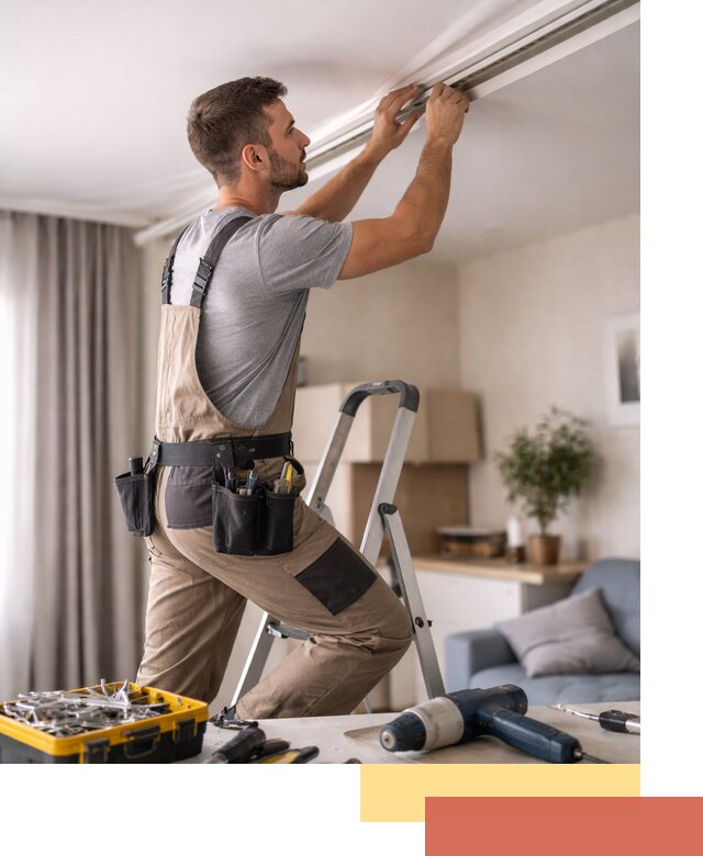 Ремонт натяжных потолков в Комсомольске-на-Амуре — качественно и оперативно