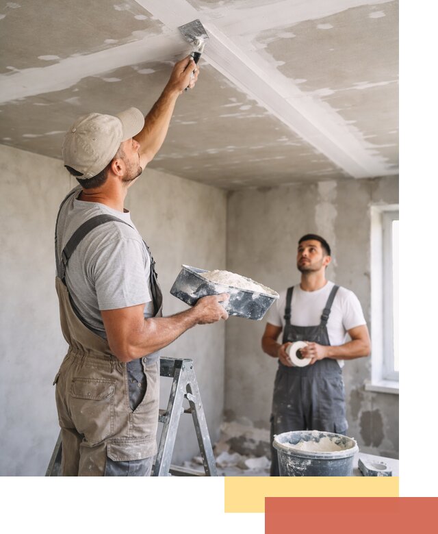 Обработка швов потолка ГКЛ в Комсомольске-на-Амуре: качественная заделка и шпатлевка