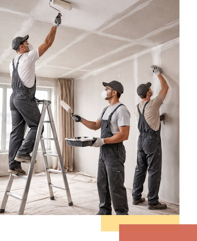 Покраска потолка из гипсокартона в Комсомольске-на-Амуре качественно и недорого