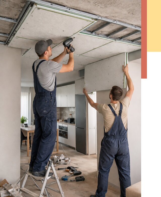 Шумоизоляция потолка панелями зипс в Комсомольске-на-Амуре от 1888 руб. под ключ | ОТДЕЛОЧНИК-Кмс